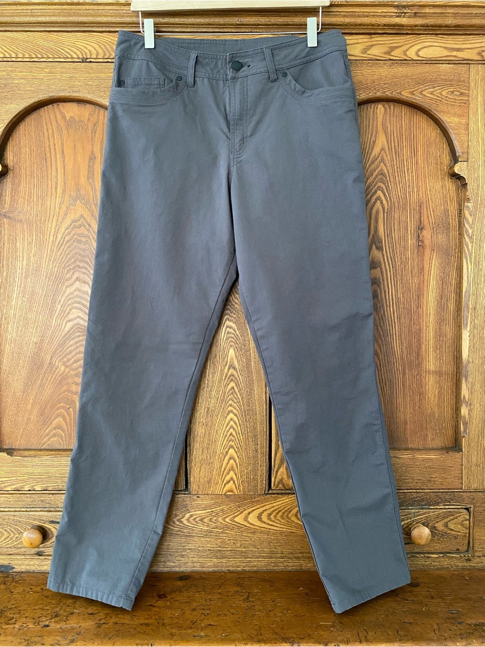 Outdoor Research Shastin pants commuter hiking 32 gray khaki cotton nylon